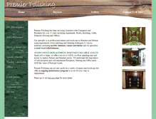 Tablet Screenshot of premierpolishing.com.au