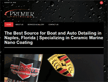 Tablet Screenshot of premierpolishing.com